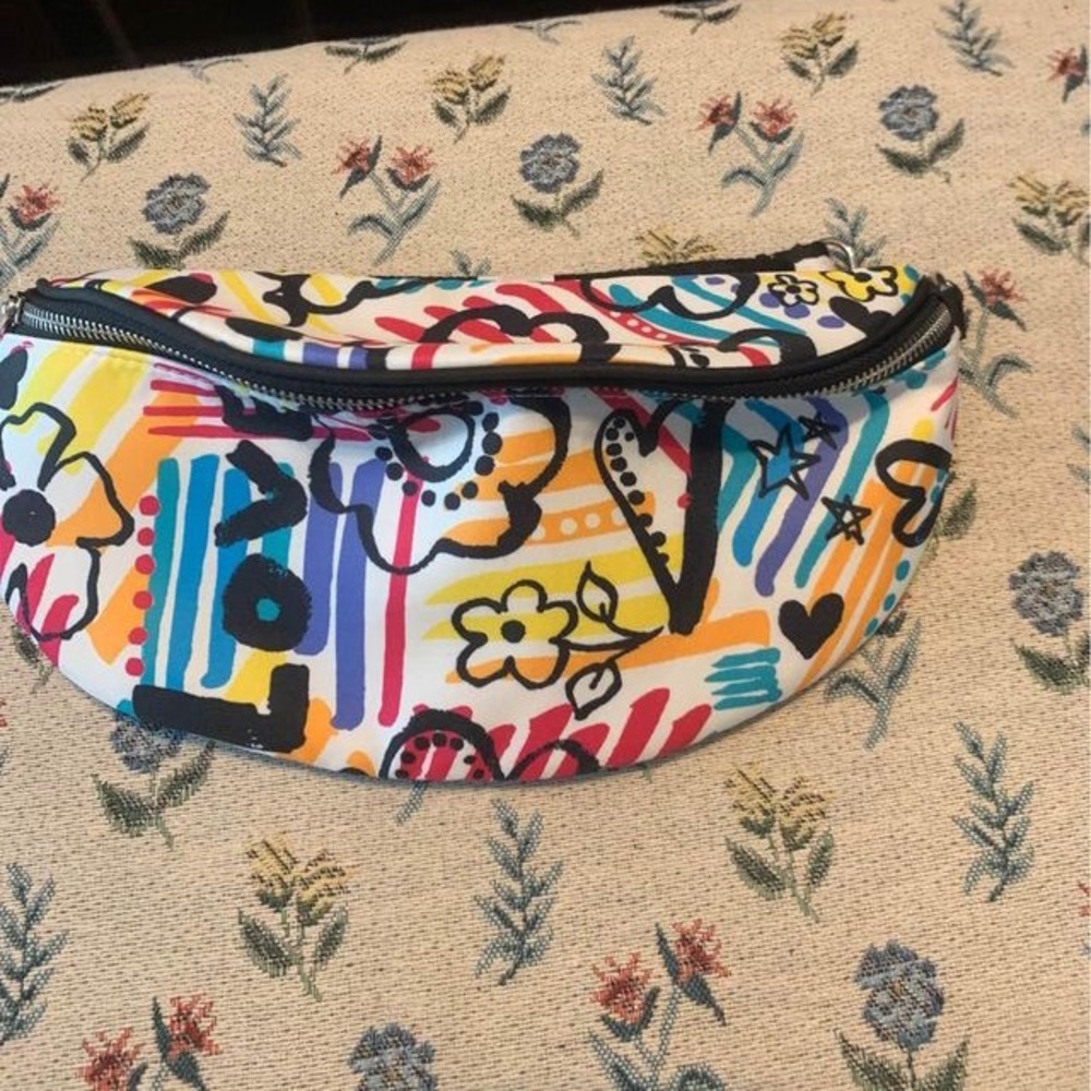 Brighton Graffiti Love Crossbody Belt Bag